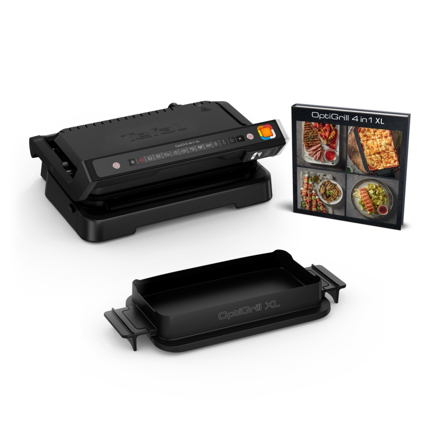Tefal - Grill a contatto OPTIGRILL 2200W/230V nero