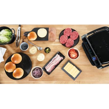 Tefal - Grill de contact OPTIGRILL ELITE 2000W/230V noir