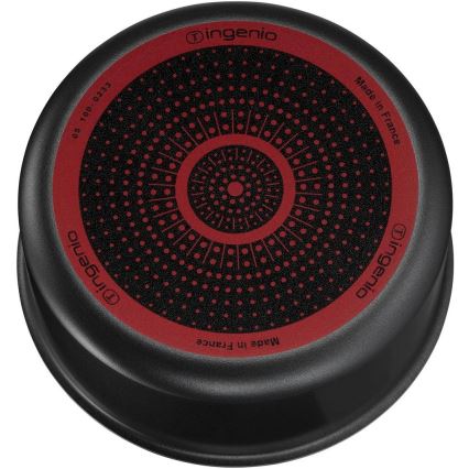 Tefal - 3-teiliges Kochgeschirr-Set INGENIO EASY COOK & CLEAN BLACK