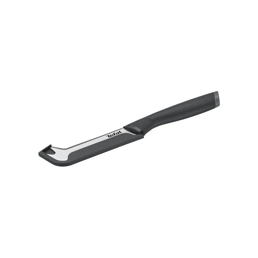 Tefal - Käsemesser aus Edelstahl COMFORT 12 cm glänzendes Chrom/schwarz