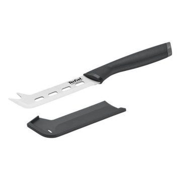 Tefal - Käsemesser aus Edelstahl COMFORT 12 cm glänzendes Chrom/schwarz