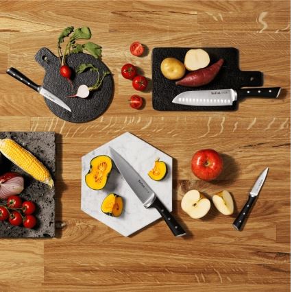 Tefal - Kit de couteaux de cuisine avec support ICE FORCE 6 pcs
