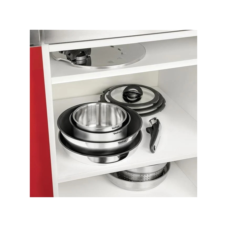 Tefal - Kochgeschirr-Set 4 Stk. INGENIO EMOTION Edelstahl