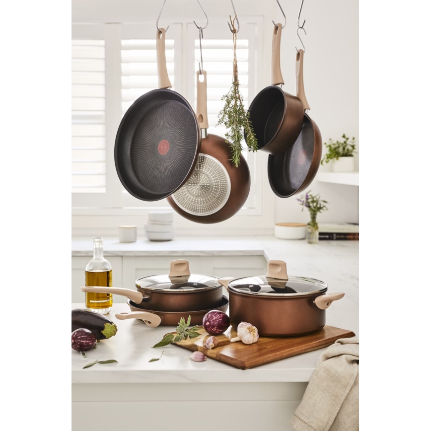 Tefal - Kochtopf mit Deckel RESPECT Ø 24 cm
