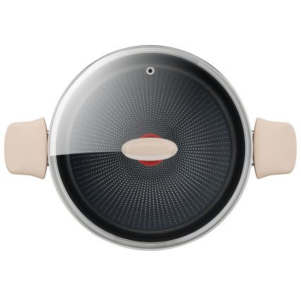 Tefal - Kochtopf mit Deckel RESPECT Ø 24 cm