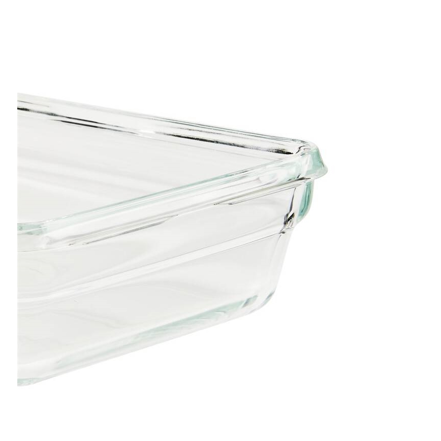 Tefal - Lebensmittelbehälter 2 l MSEAL GLASS rot/Glas