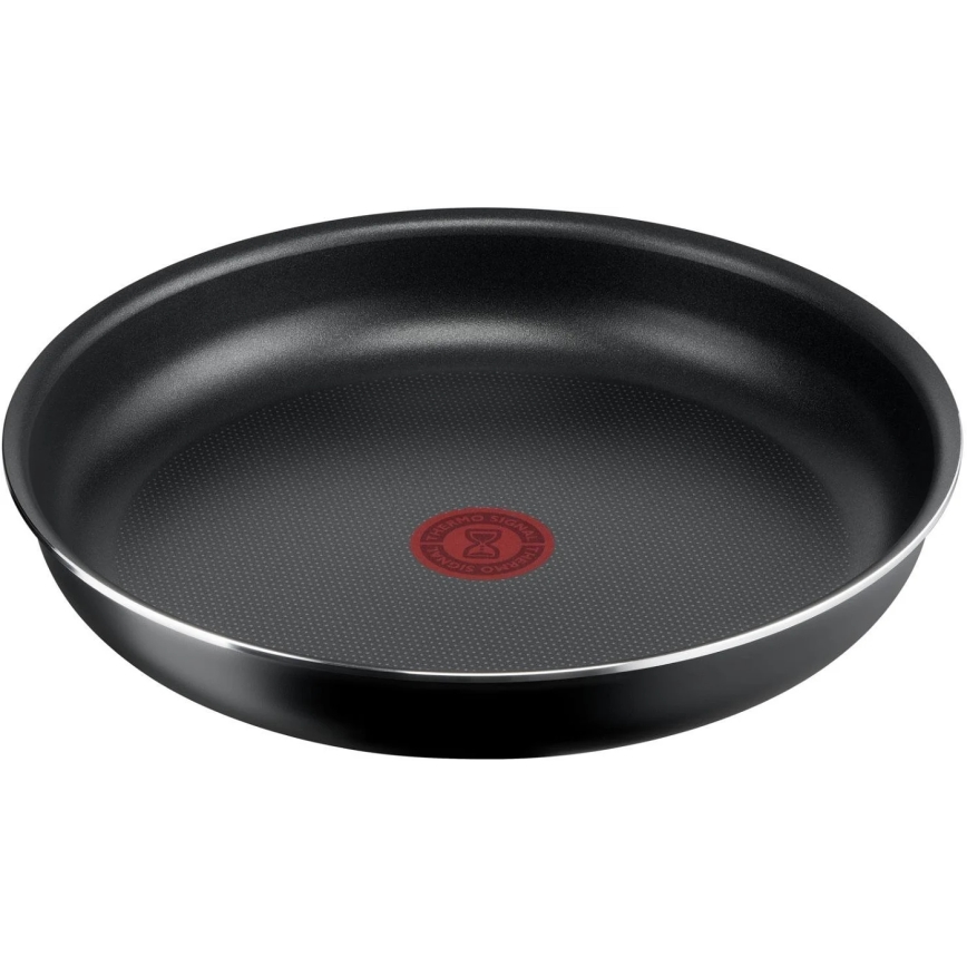 Tefal - Lot de poêles 3 pce INGENIO EASY COOK & CLEAN BLACK