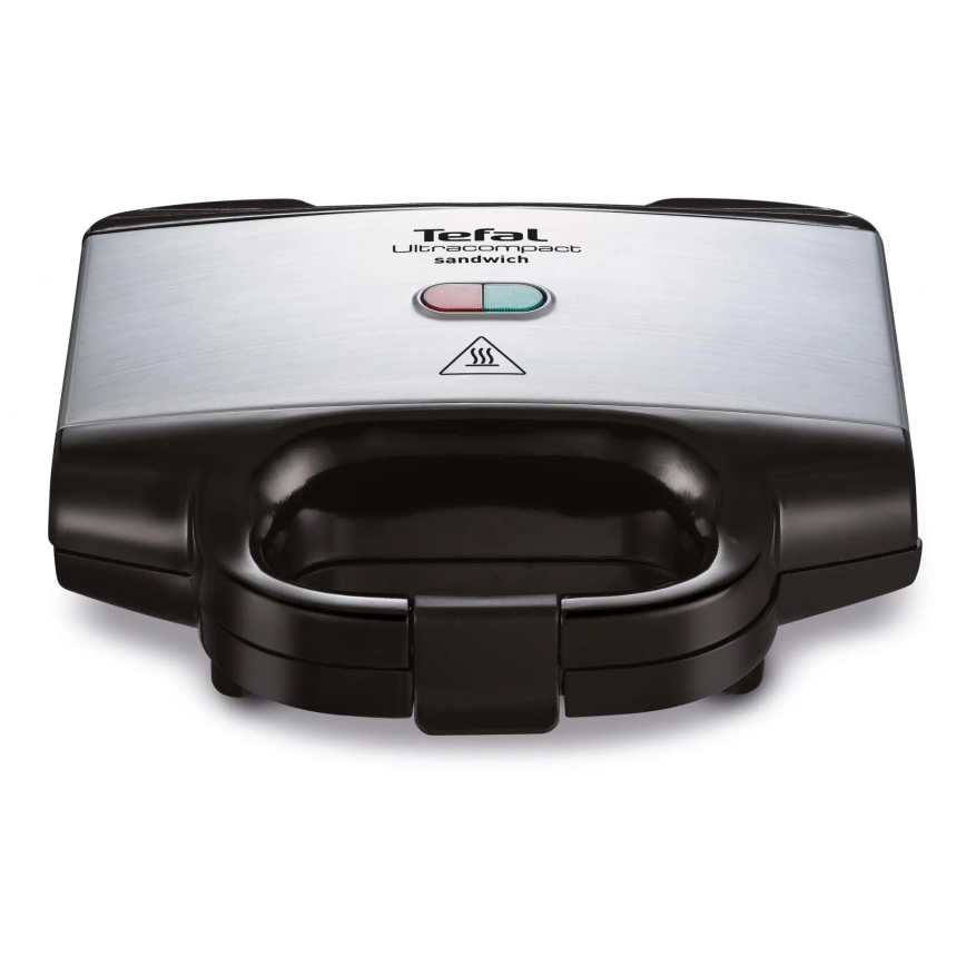 Tefal - Macchina per i panini ULTRACOMPACT 700W/230V nero/cromo