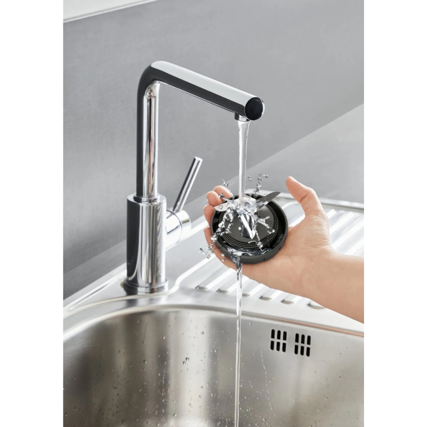 Tefal - Miscelatore da tavolo 1,5 l BLENDEO+ 450W/230V grigio/bianco