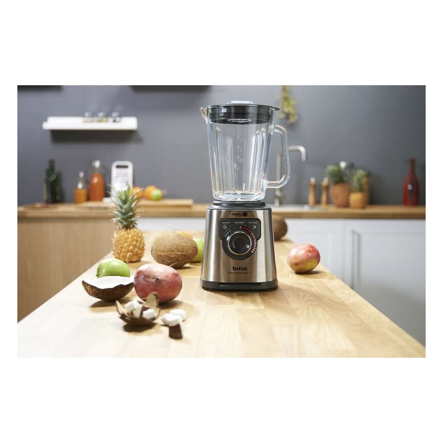 Tefal - Miscelatore da tavolo 2 l PERFECTMIX+ 1200W/230V cromo opaco/nero