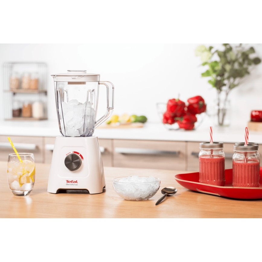 Tefal - Miscelatore da tavolo BLENDFORCE 600W/230V bianco