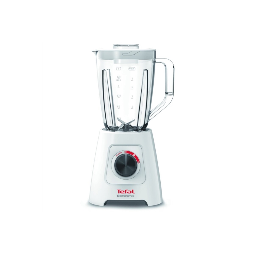 Tefal - Miscelatore da tavolo BLENDFORCE 600W/230V bianco