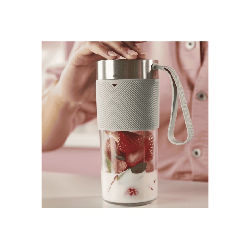 Tefal - Mixeur à smoothie BLENDFORCE 50W/5V 1200 mAh menthe