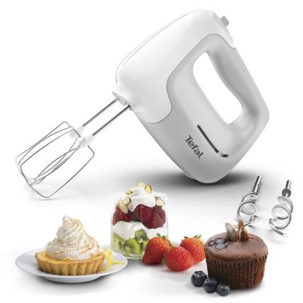 Tefal - Mixeur manuel PREP'MIX+ 450W/230V gris/blanc