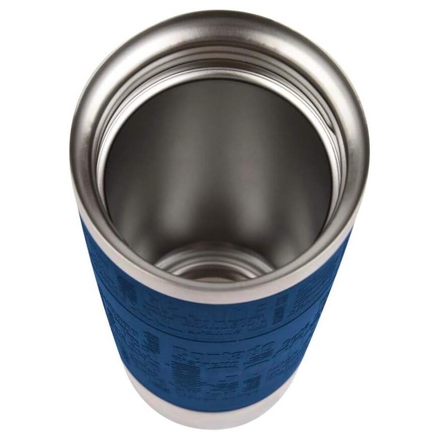 Tefal - Mug de voyage 360 ml TRAVEL MUG acier inoxydable/bleu foncé