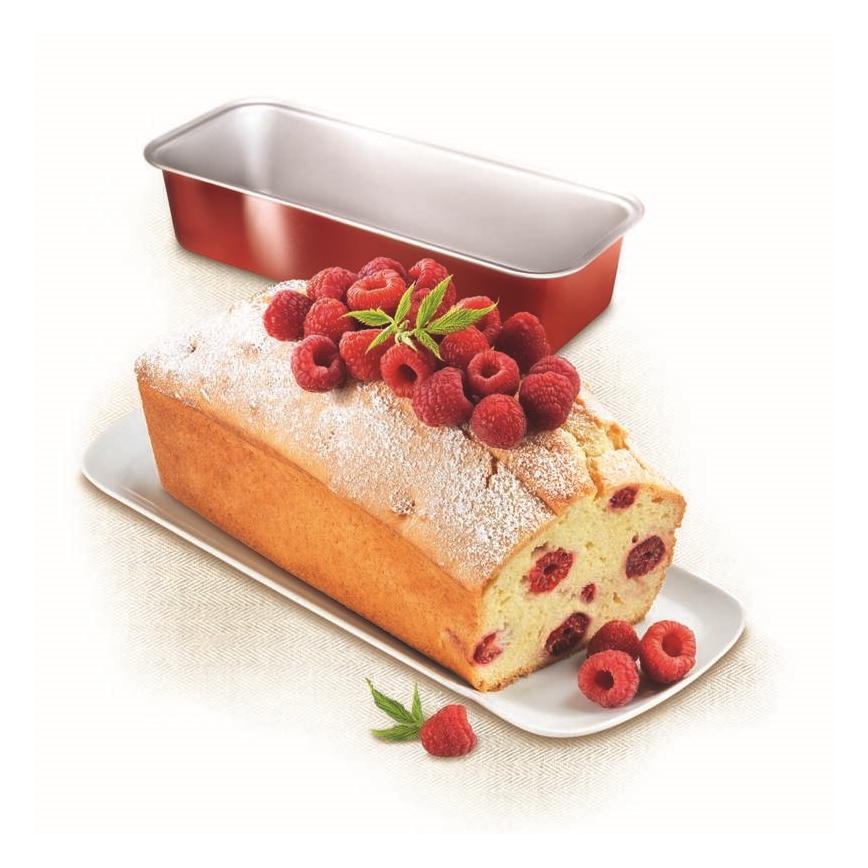 Tefal - Ovale Backform DELIBAKE 30 cm rot