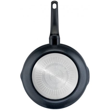 Tefal - Padella con coperchio BLACK STONE 26 cm