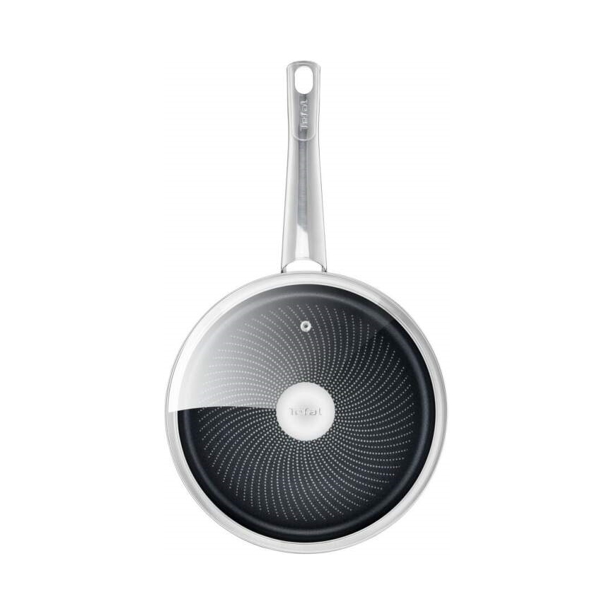 Tefal - Padella profonda con coperchio COOK EAT 24 cm