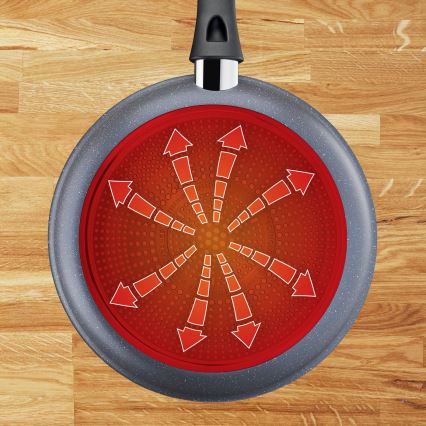 Tefal - Padella Wok HARD STONE 28 cm
