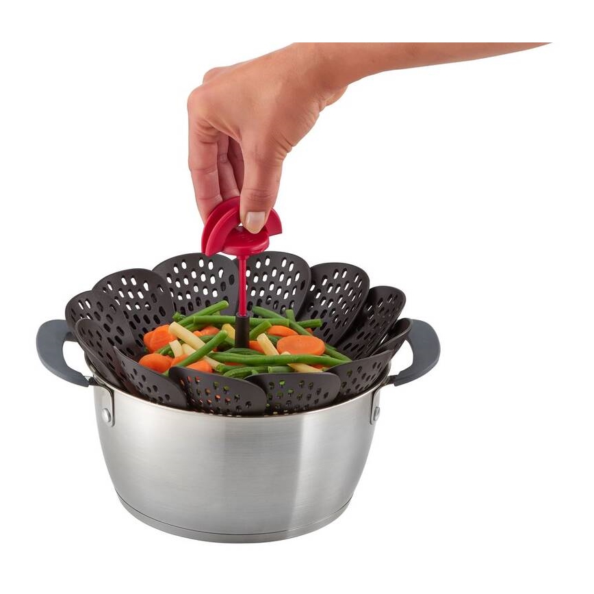 Tefal - Panier vapeur INGENIO noir/rouge