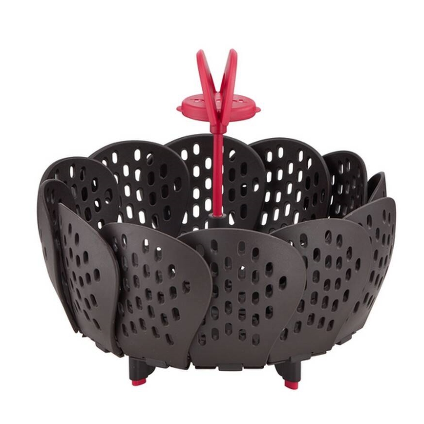 Tefal - Panier vapeur INGENIO noir/rouge
