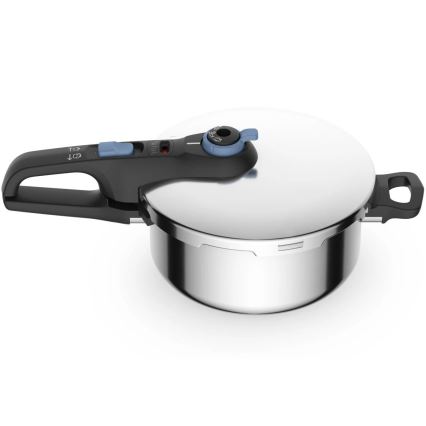 Tefal - Pentola a pressione 4 l SECURE TRENDY acciaio inossidabile