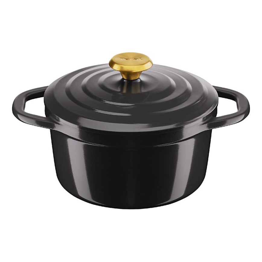 Tefal - Pentola con coperchio AIR 20 cm antracite