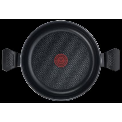 Tefal - Pentola con coperchio EASY COOK & CLEAN 24 cm