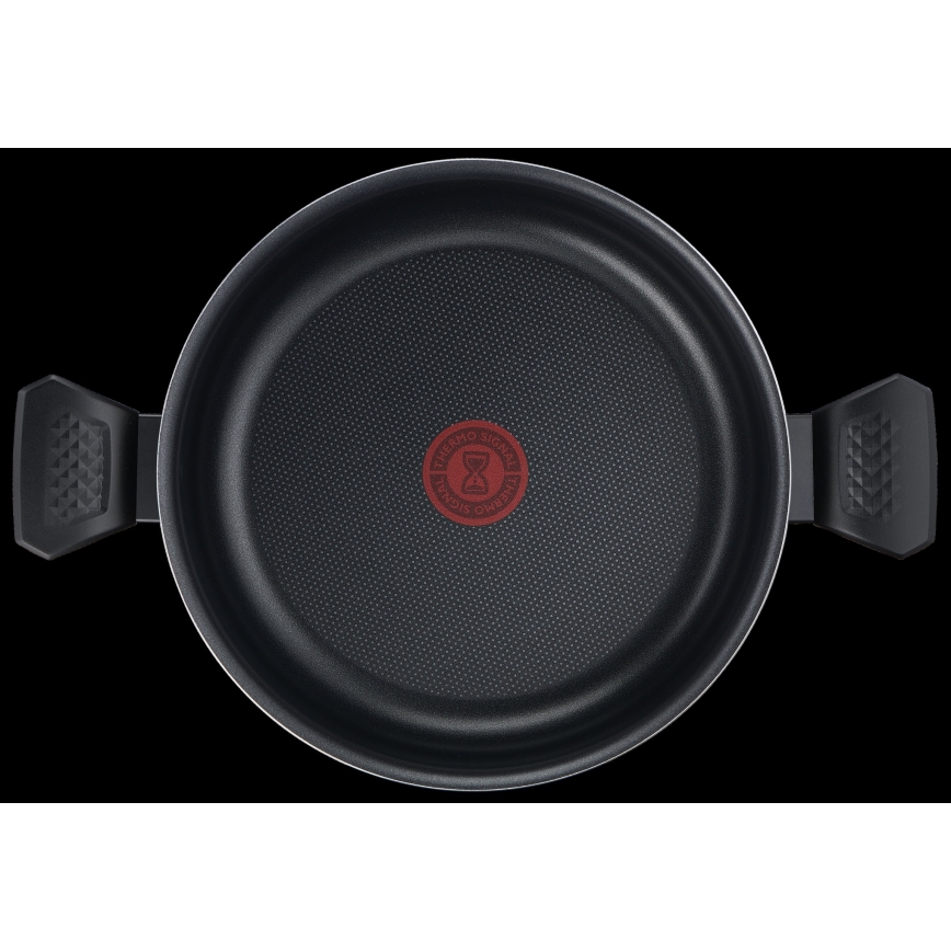 Tefal - Pentola con coperchio EASY COOK & CLEAN 24 cm