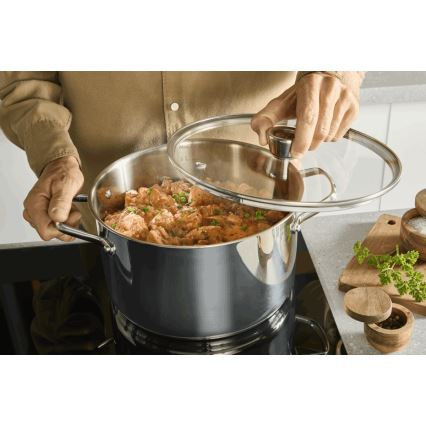 Tefal - Pentola con coperchio EMOTION+ XL 32 cm