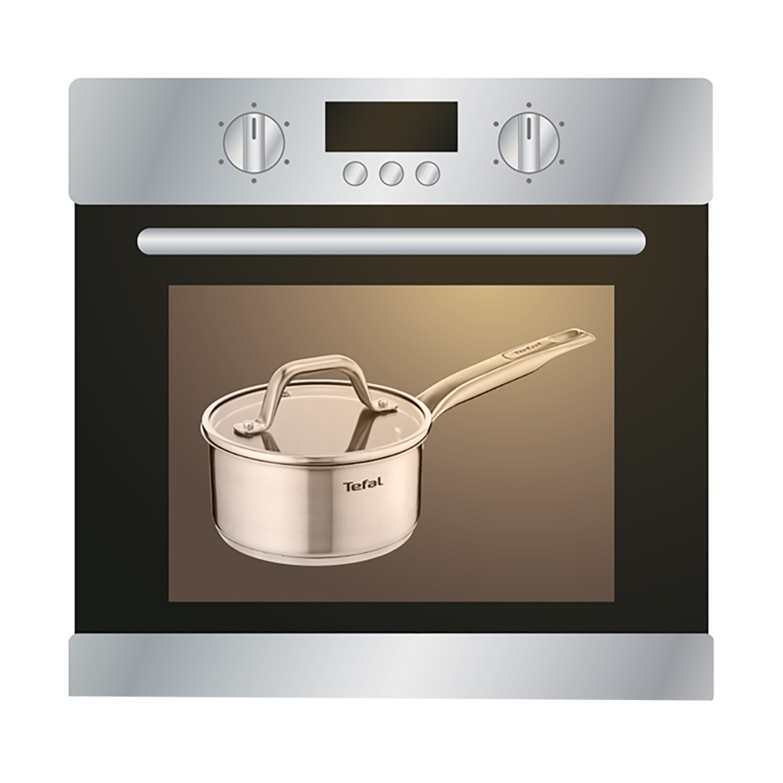 Tefal - Pentola con coperchio RECYCLE 24 cm