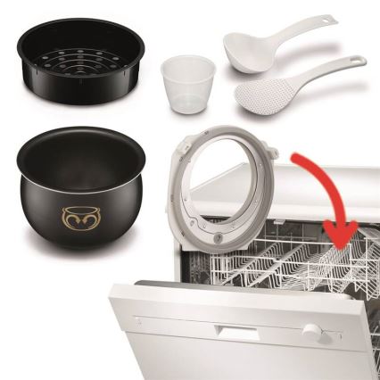 Tefal - Pentola elettrica multifunzionale FUZZY 750W/230V
