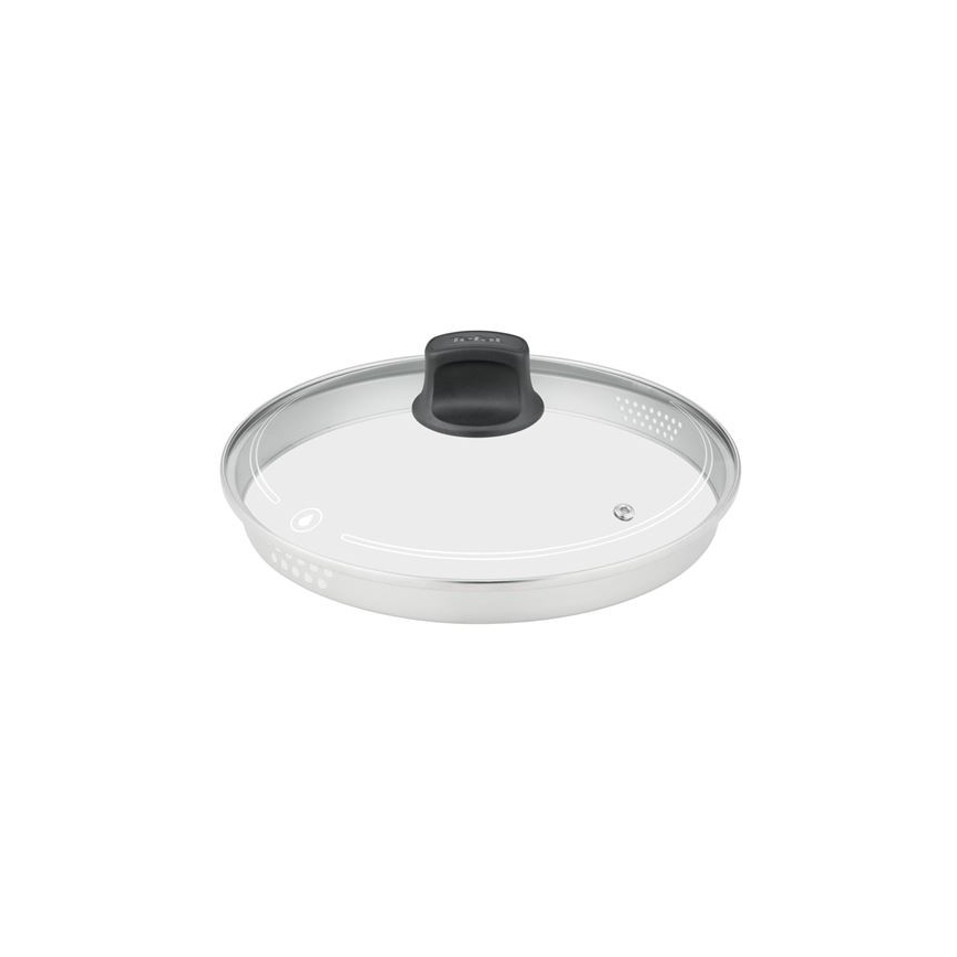 Tefal - Poêle avec couvercle BLACK STONE 26 cm