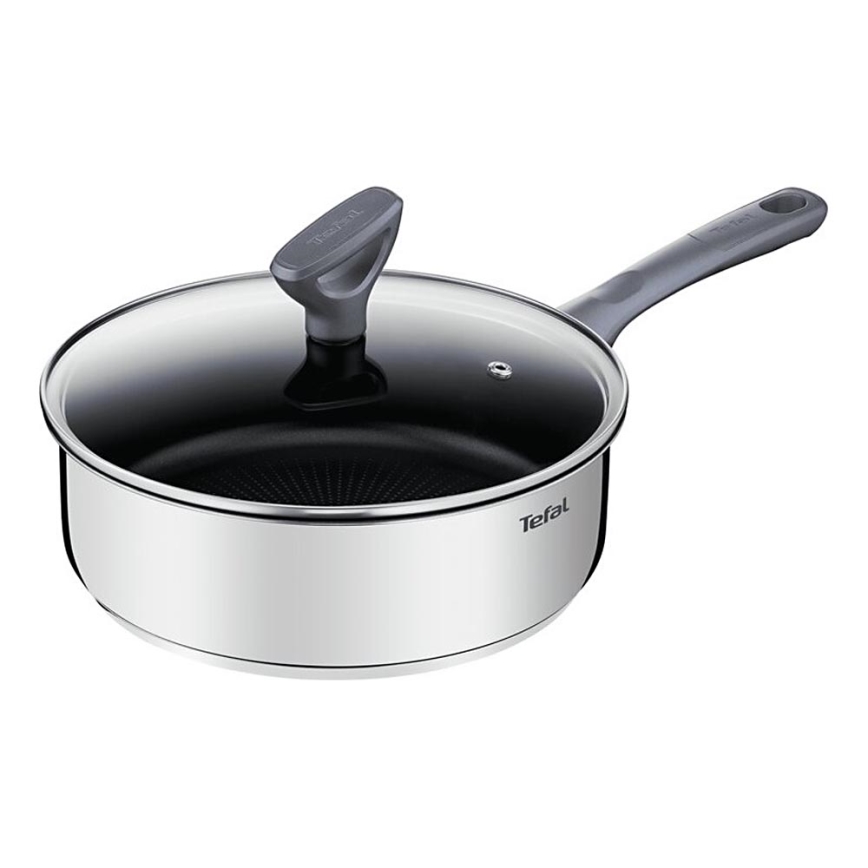 Tefal - Poêle profonde avec couvercle DAILY COOK 24 cm
