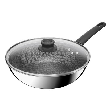 Tefal - Poêle WOK POWER 28 cm avec couvercle
