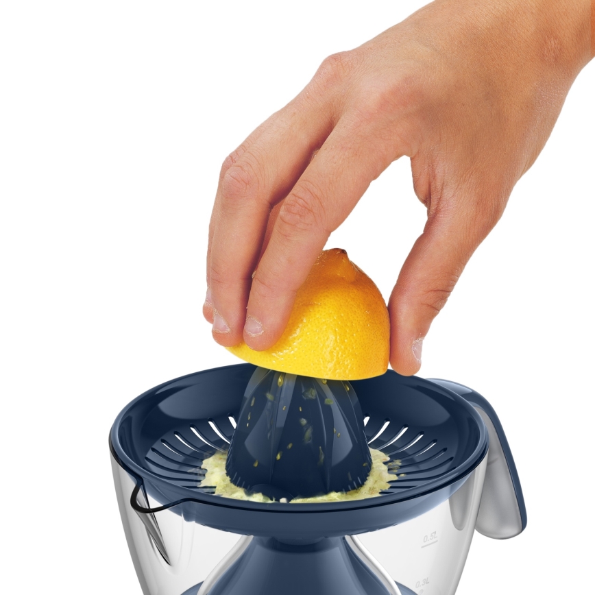 Tefal - Presse-agrumes électrique MORNING CITRUS PRESS 0,8 l 25W/230V bleu