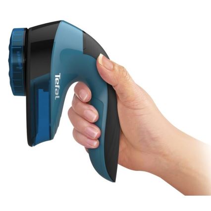 Tefal - Rasoir anti-peluche LINT 2xAA noir/bleu
