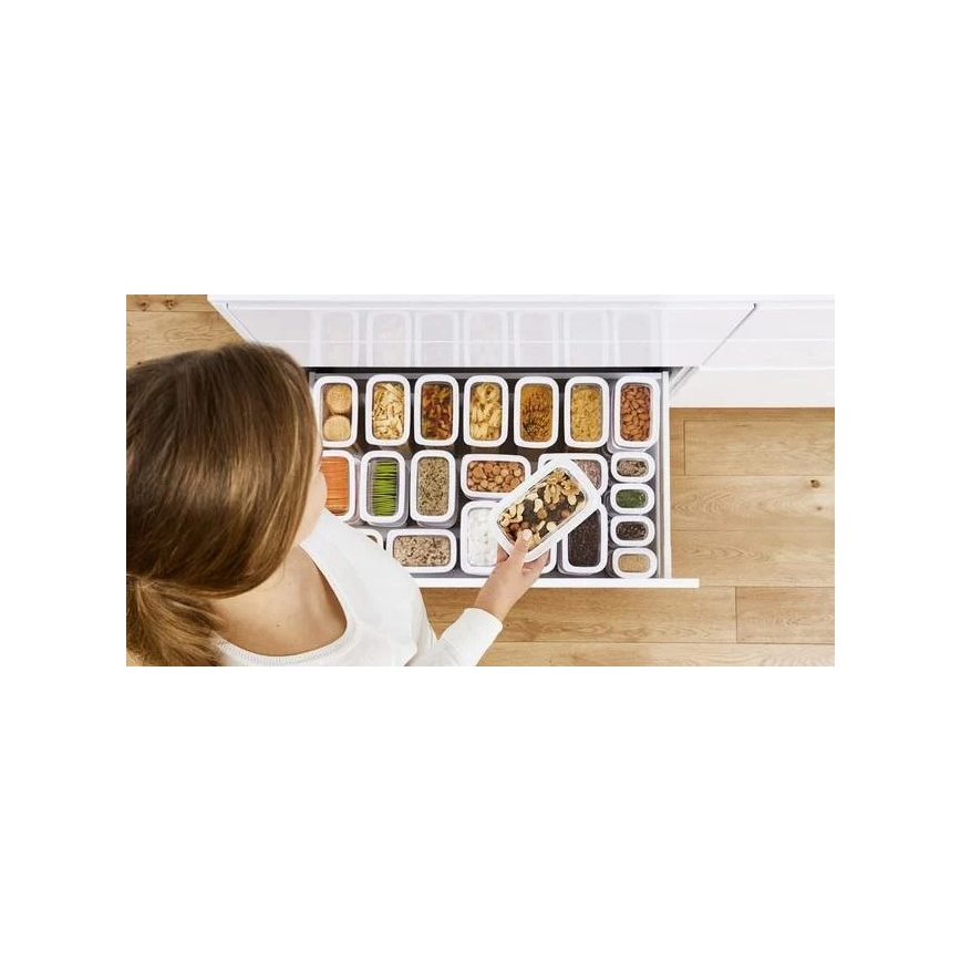 Tefal - Récipient alimentaire 0,45 l OPTIMA blanc/transparent