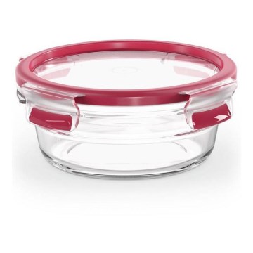 Tefal - Récipient alimentaire 0,6 l MSEAL GLASS rouge/verre