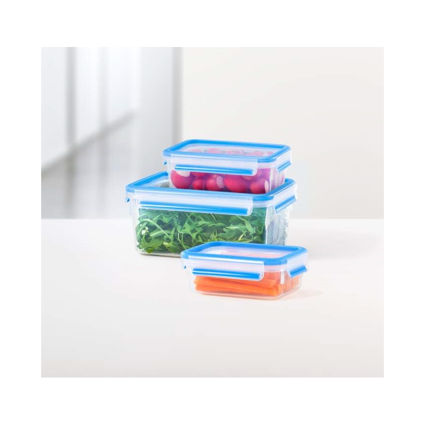 Tefal - Récipient alimentaire 3,7 l MASTER SEAL FRESH bleu