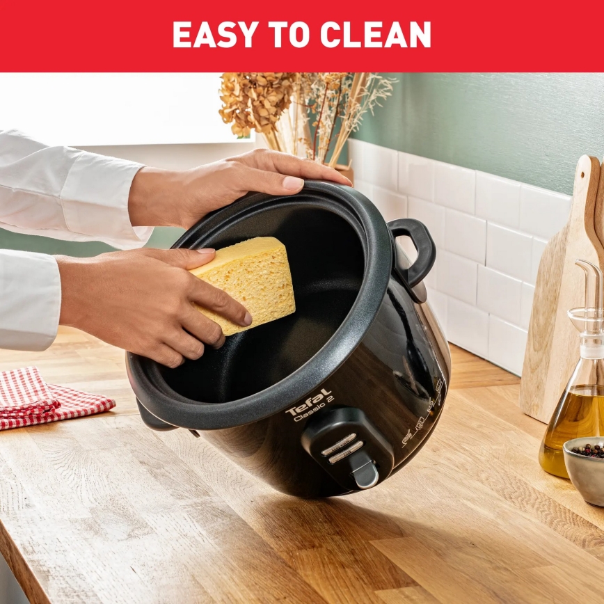 Tefal - Reiskocher CLASSIC 500W/230V 3 l schwarz