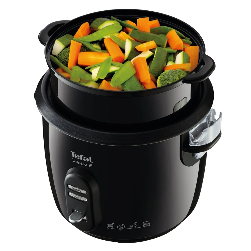 Tefal - Reiskocher CLASSIC 600W/230V 5 l schwarz