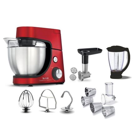 Tefal - Robot da cucina MASTERCHEF GOURMET 1100W/230V rosso