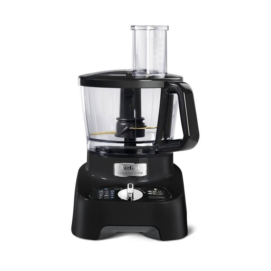 Tefal - Robot de cuisine DOUBLE FORCE 1000W/230V noir