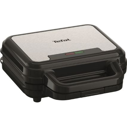 Tefal - Sandwichmaker ULTRA COMPACT 3in1 700W/230V schwarz/matt Chrom