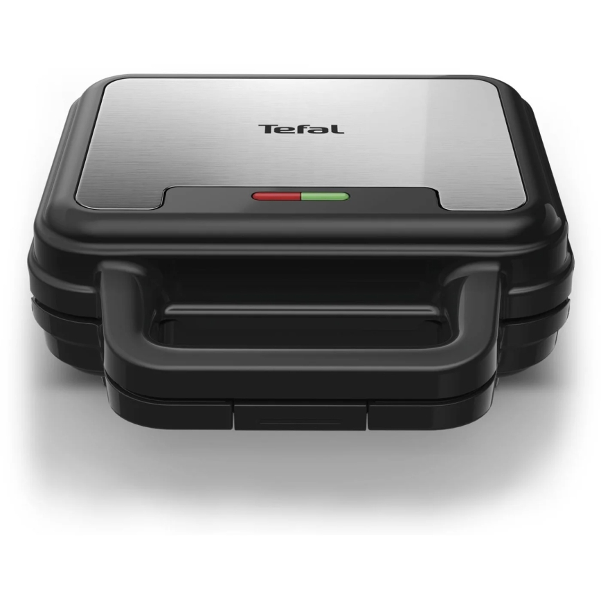 Tefal - Sandwichmaker ULTRA COMPACT 3in1 700W/230V schwarz/matt Chrom