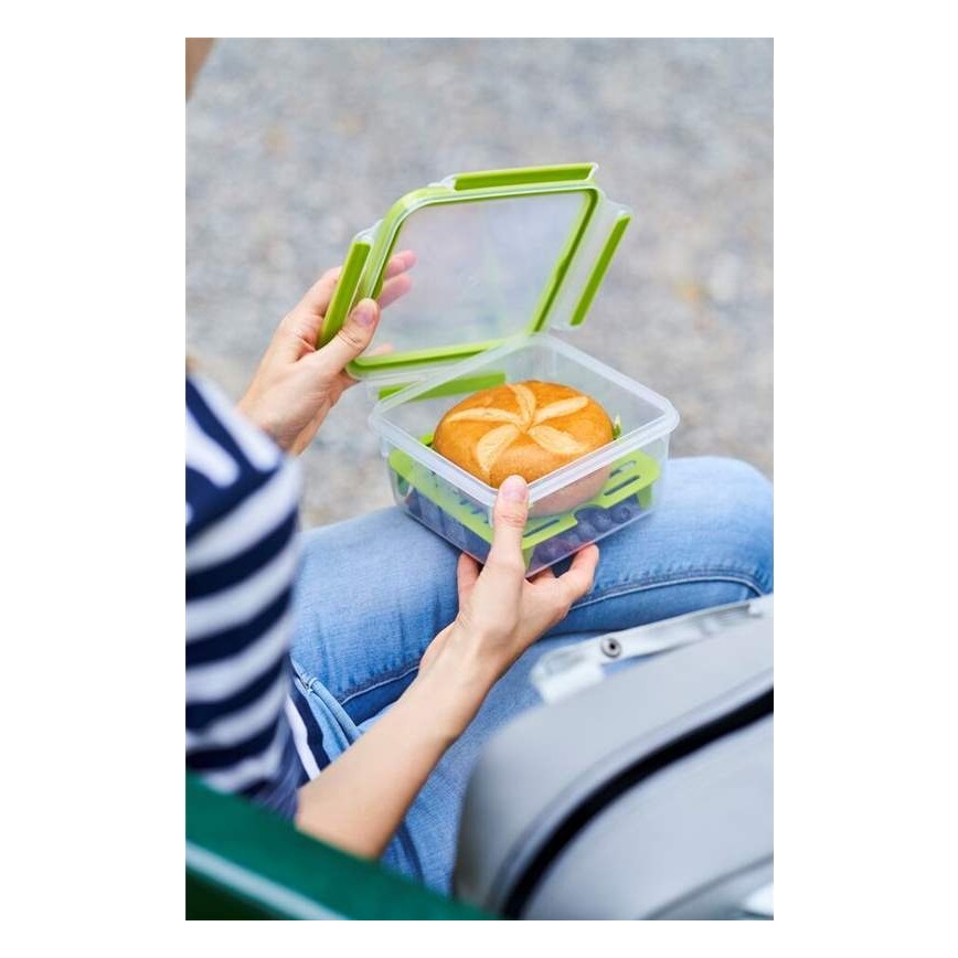 Tefal - Scatola per sandwich 1,3 l MASTER SEAL TO GO verde
