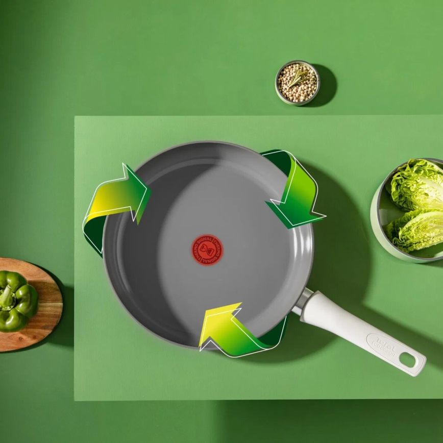 Tefal - Set di 3 padelle RENEW ON