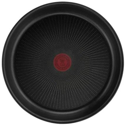 Tefal - Ensemble de 20 pièces de batterie de cuisine INGENIO DAILY CHEF ON noir