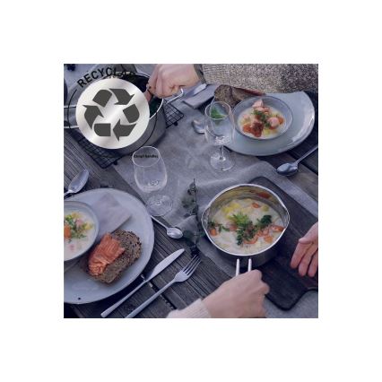 Tefal - Set di 10 pentole NORDICA in acciaio inox